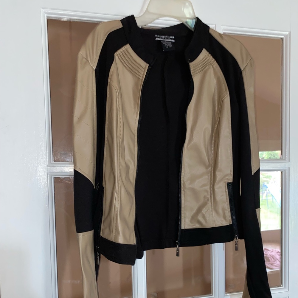 Leather jacket